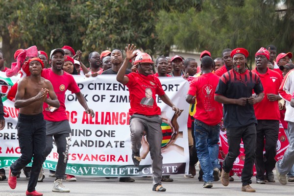 Will Zimbabwe’s Latest Opposition Alliance Outdo Its Predecessors ...