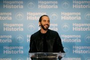 El Salvador’s president-elect, Nayib Bukele, at a press conference in San Salvador, El Salvador, Feb. 3, 2019 (AP photo by Moises Castillo).