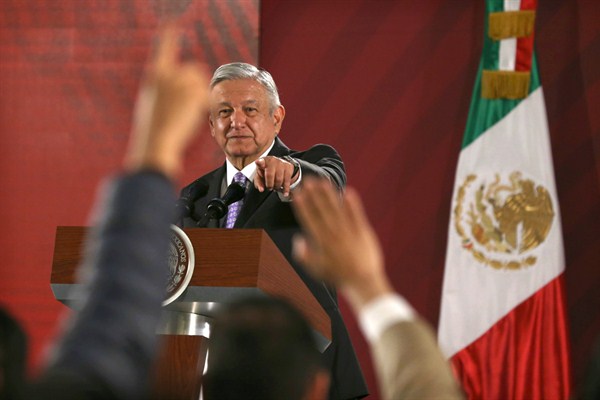 Its A New And Troubling Era In Mexico Under Amlo World Politics Review