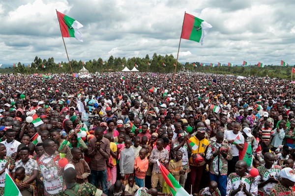 Will Burundi S Disputed Election Mark A New Chapter Or A Return To   L Burundi Election Rally 05282020 1 