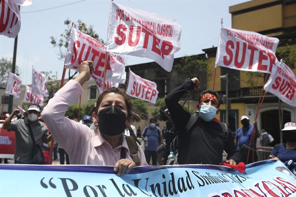 Peru’s Castillo Is No Friend of the Poor | World Politics Review