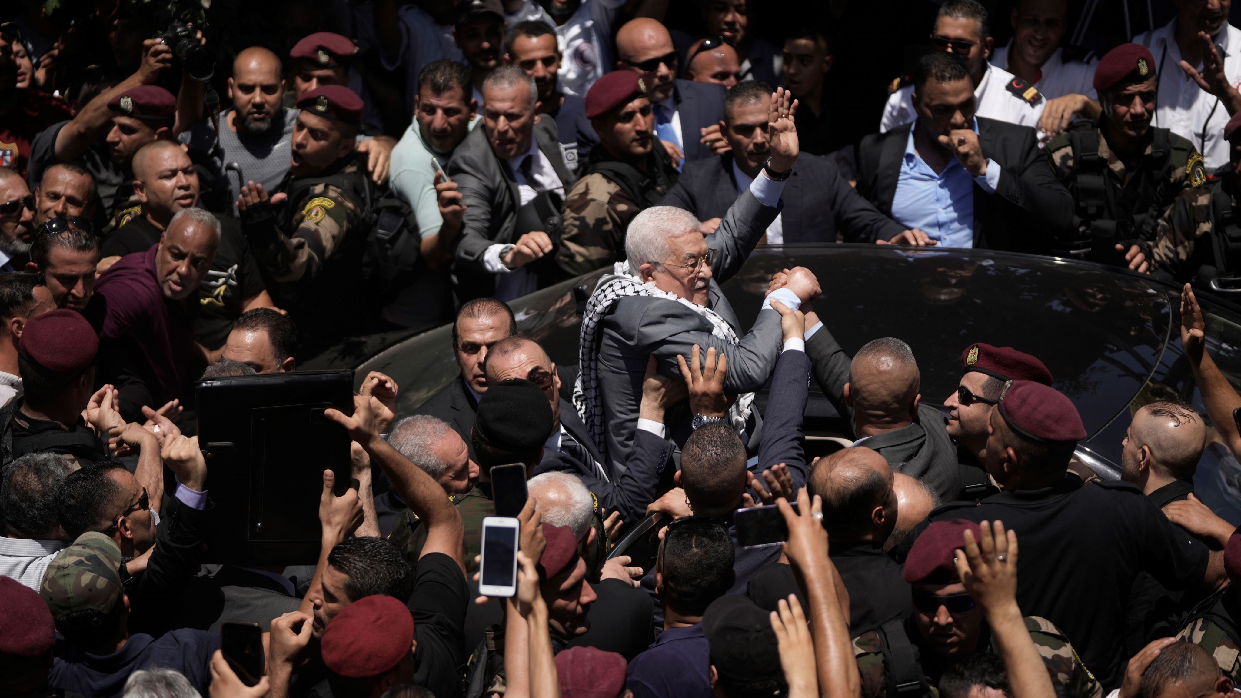巴勒斯坦民族权力机构主席马哈茂德·阿巴斯