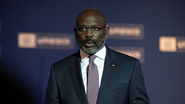 Liberian President George Weah