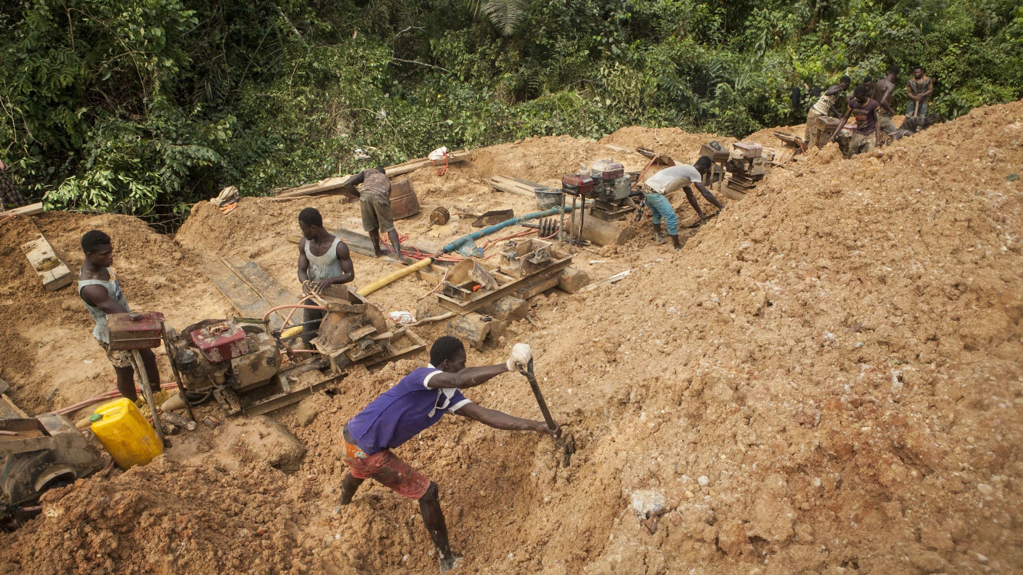 In Ghana, Deforestation and Illegal Gold Mining Go Hand in Hand | WPR