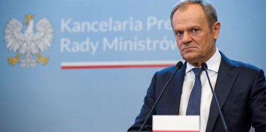 Polish Prime Minister Donald Tusk.