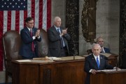 Israeli Prime Minister Benjamin Netanyahu gives a joint address to Congress.