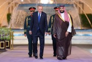 Turkish President Recep Tayyip Erdogan and Saudi Crown Prince Mohammed bin Salman.