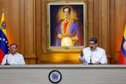 Colombian President Gustavo Petro meets with Venezuelan President Nicolas Maduro.