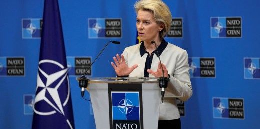 European Commission President Ursula von der Leyen.