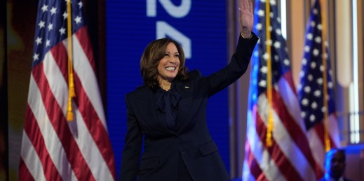 Democratic presidential nominee U.S. Vice President Kamala Harris.