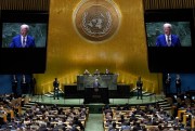 U.S. President Joe Biden addresses the United Nations General Assembly.