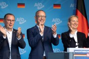 Leaders of the far-right AfD party.