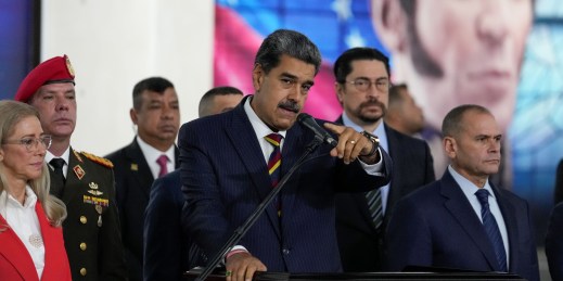 Venezuelan President Nicolas Maduro.