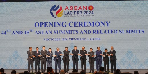 Leaders and representatives from the members of the ASEAN.