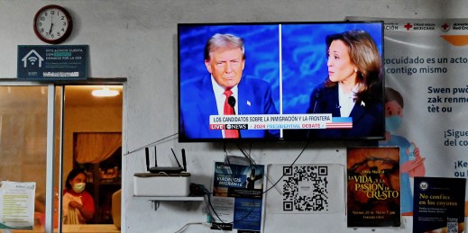 The first U.S. presidential debate between Vice President Kamala Harris and former President Donald Trump.