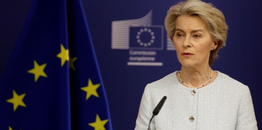 European Commission President Ursula von der Leyen.