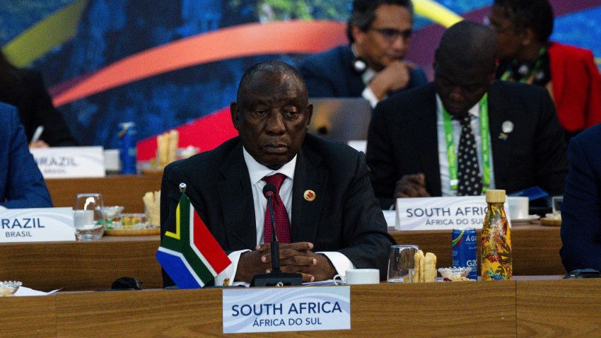 The ANC Is Keeping a Tight Grip on South Africa’s Foreign Policy