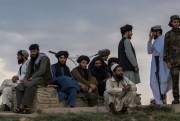 Afghan men in northern Kabul.