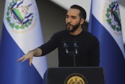 Salvadoran President Nayib Bukele.