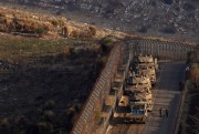 The so-called Alpha Line that separates the Israeli-annexed Golan Heights from Syria.