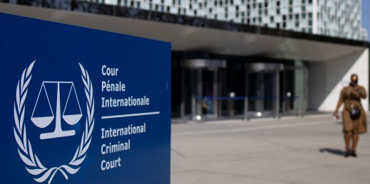 The International Criminal Court.